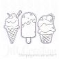 Preview: Eis - Stempelgummi