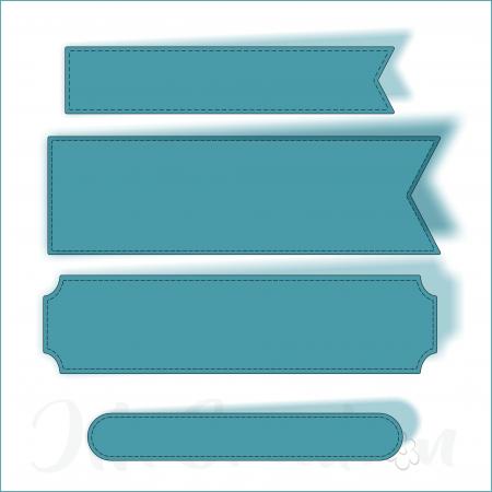 Stanzschablone - Rahmen für Texte