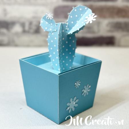 Kaktusbox - Stanzschablone