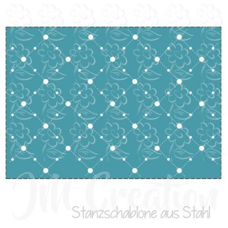 Stanzschablone - Aufleger Rauten + Punkte