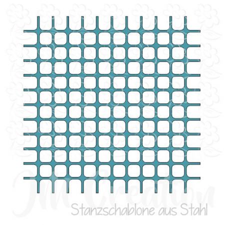 Stanzschablone - Gittermuster