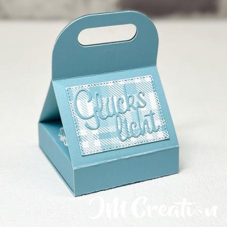 Teelichtbox - Stanzschablone