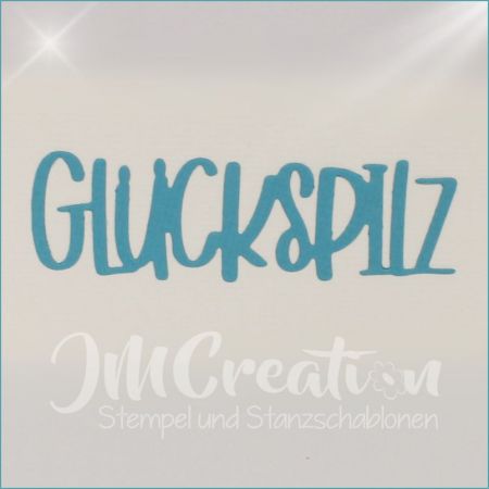 Glückspilz - Stanzschablone