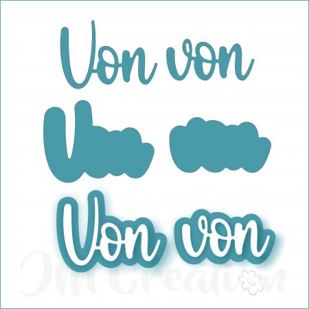 von mittel - Stanzschablone