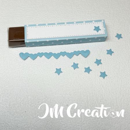 Schokostäbchen - Stanzschablone