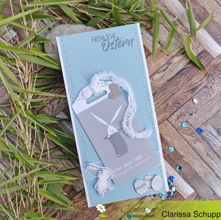 Frohe Ostern  - Stempelgummi