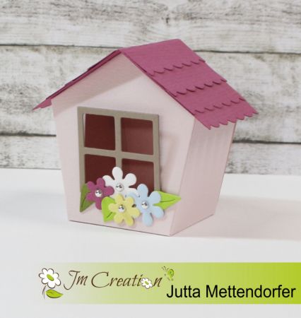 Stanzschablone - Vogelhaus mini
