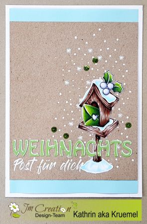 Ein stempeliger Gruß  - Stempelgummi