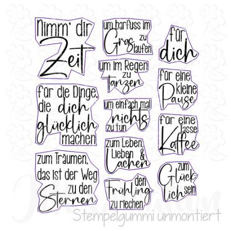 Nimm' dir Zeit 1 - Stempelgummi