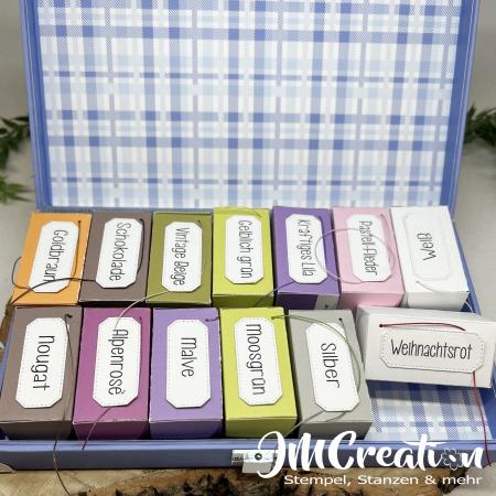 Klappbox "Garn"- Graupappezuschnitte