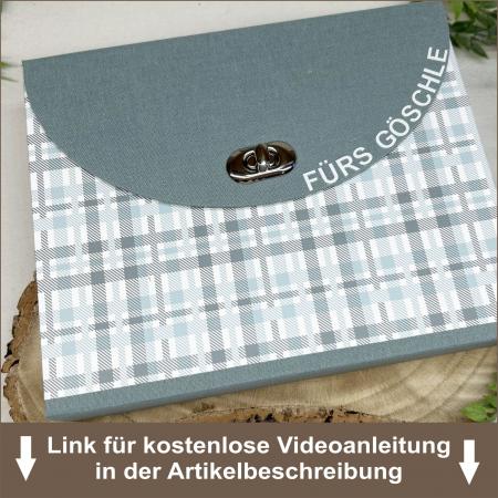 Klappbox "Servietten + Co" - Graupappezuschnitte