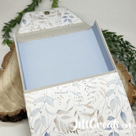 Klappbox "Karten"- Graupappezuschnitte