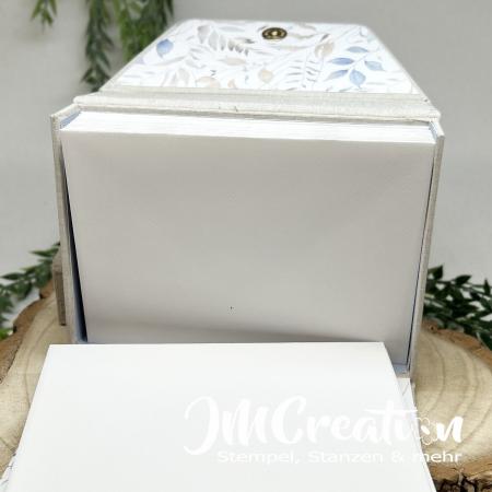 Klappbox "Karten"- Graupappezuschnitte