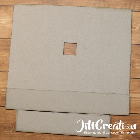 Add on Schiebebox- Graupappezuschnitte