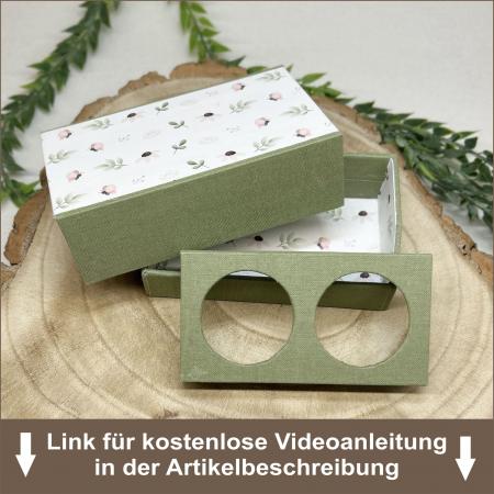 Minibox "Bogen" - Graupappezuschnitte