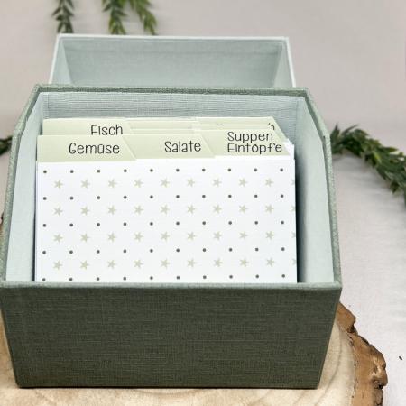 Karteibox A6 - Graupappezuschnitte