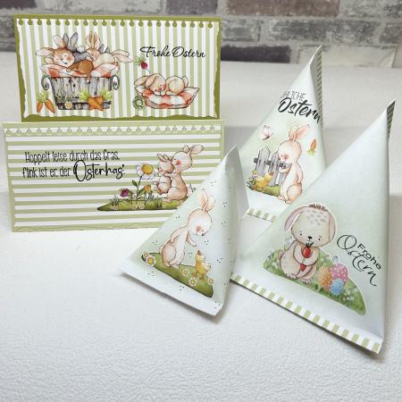 Osterhasen - Rub On