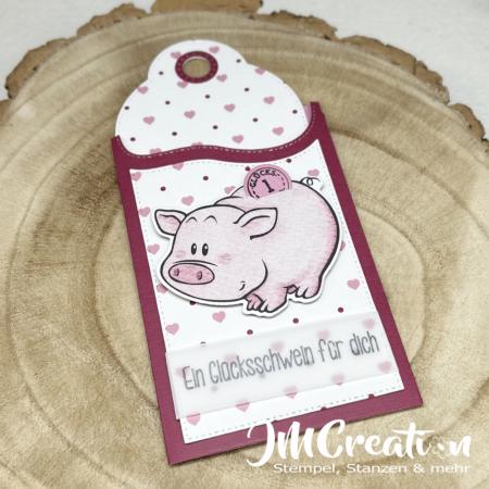 Für dein Sparschwein - Stempelgummi
