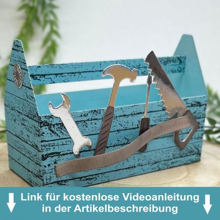 Werkzeugkiste - Stanzschablone