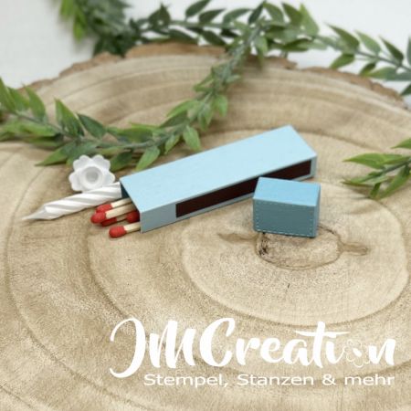 Streichholzschachtel mini - Stanzschablone