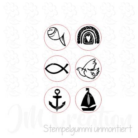Siegel Christl. Motive - Gummi f. Siegelstempel