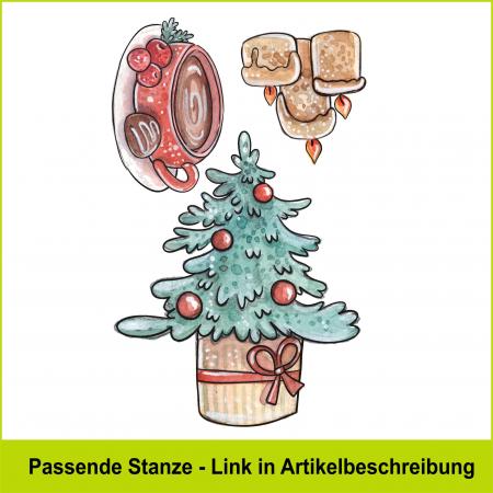 Tannenset - Stempelgummi