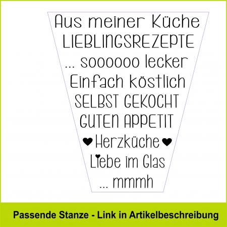 Aus meiner Küche - Stempelgummi