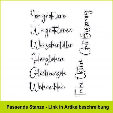 Alltagsworte - Stempelgummi