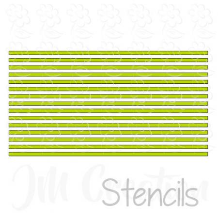 Feine Streifen lang - Stencil DIN lang