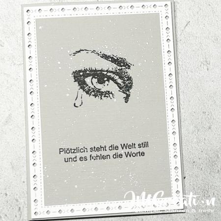 A6 Zarte Kanten - Stanzschablone