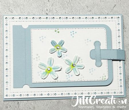 A6 Zarte Kanten - Stanzschablone