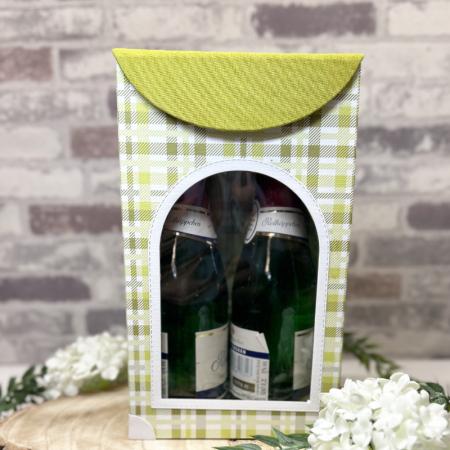 Flaschenbox - Graupappezuschnitte