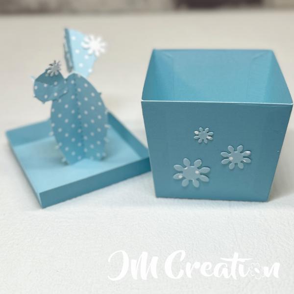 Kaktusbox - Stanzschablone