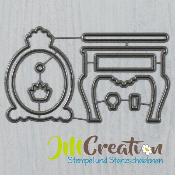 Stanzschablone - Kosmetiktisch