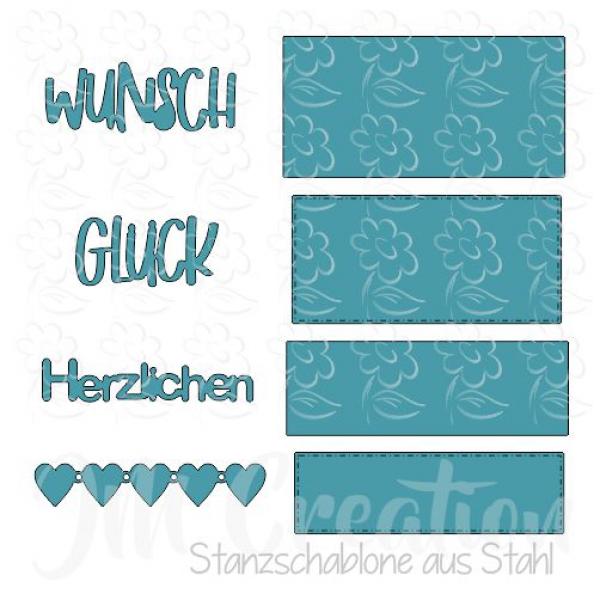 Etiketten für Folder - Stanzschablone
