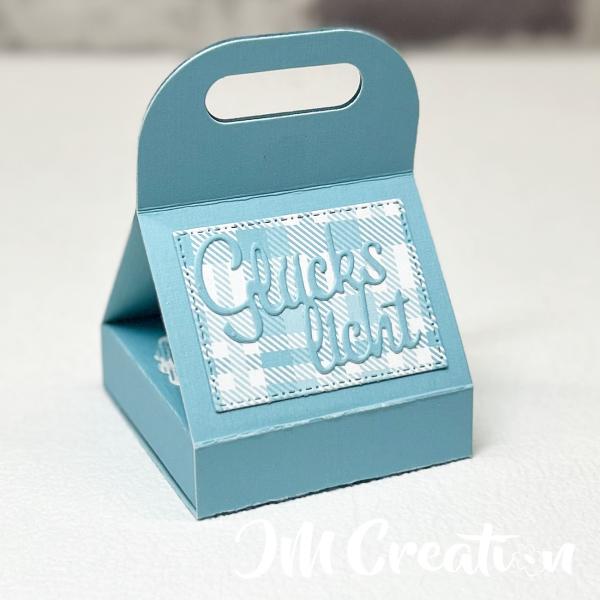 Teelichtbox - Stanzschablone