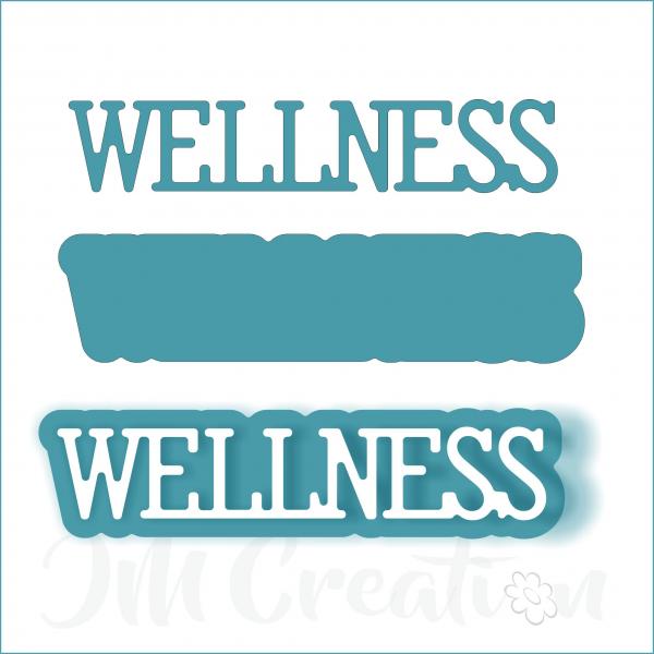 Wellness klein - Stanzschablone