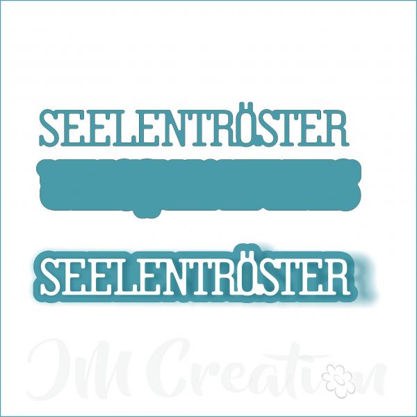 Seelentröster klein - Stanzschablone