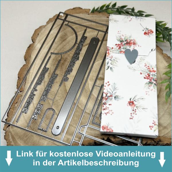 Stiftebox - Stanzschablone