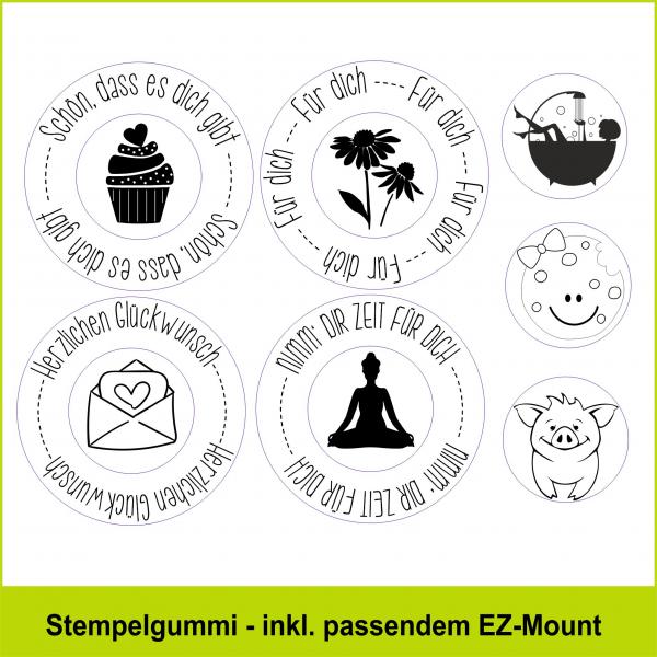 Stempel in Stempel 1 - Stempelgummi 10,5x13,5cm