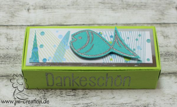 Stanzschablone - Box für 3 Küsschen
