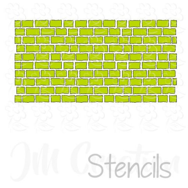 Mauer - Stencil DIN lang