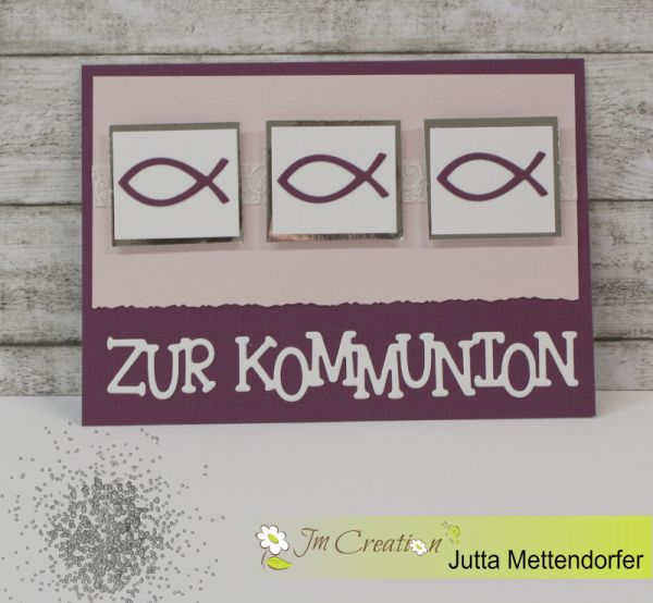 Stanzschablone - Christliche Fische 2
