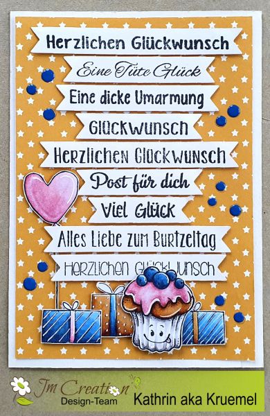 Glückwünsche für Banner