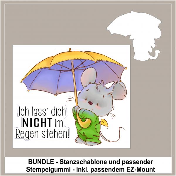 Maus mit Schirm - Bundle