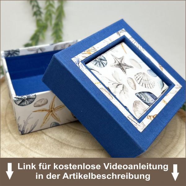 Stülpbox "Uta" - Graupappezuschnitte zum Workshop