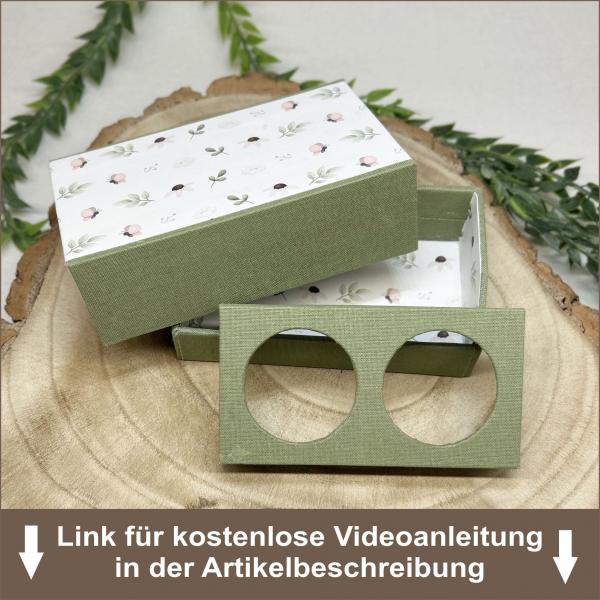 Minibox "Bogen" - Graupappezuschnitte