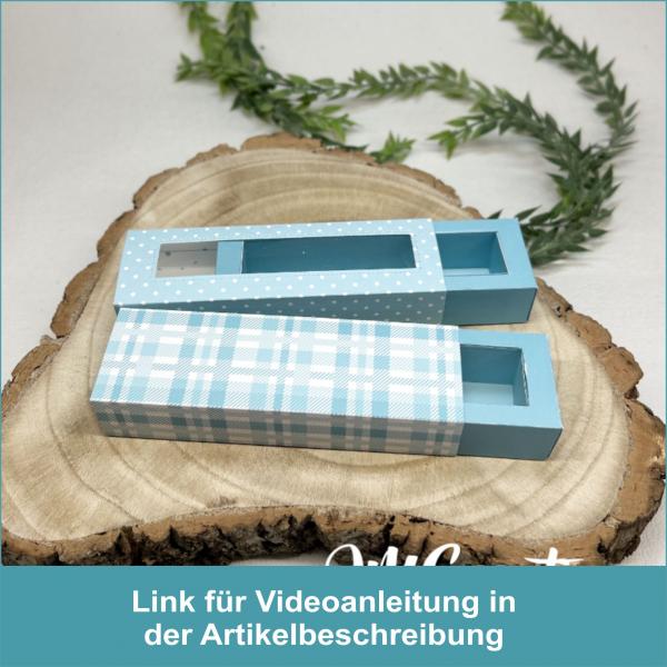 Schachtel lang - Stanzschablone