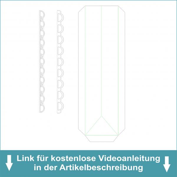 Universalschachtel groß - Stanzschablone