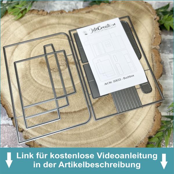 Buch-Boxen - Stanzschablone